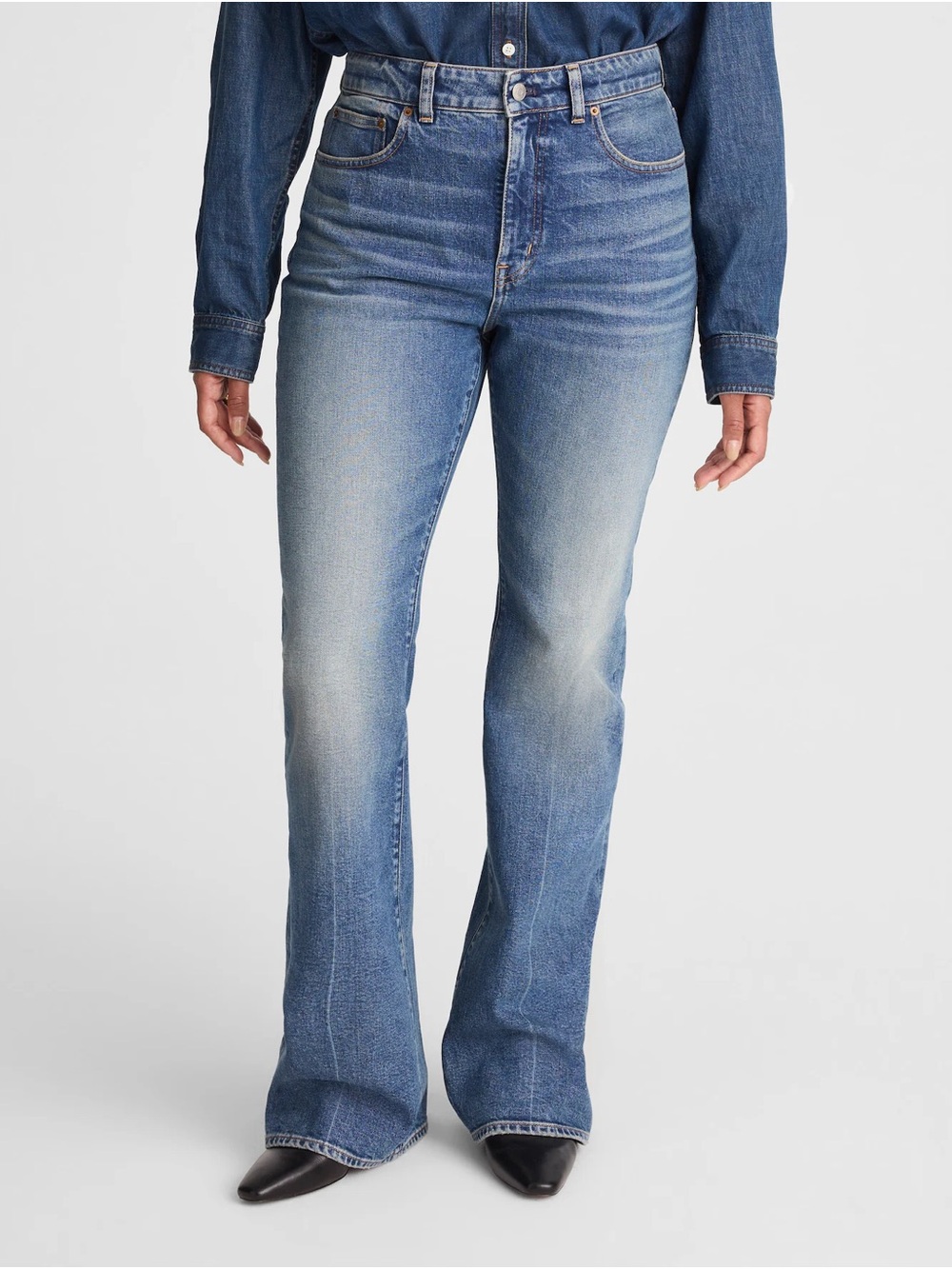Madewell Curve Vintage Flare Jeans